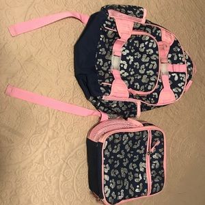 Pottery barn backpack and lunch kit